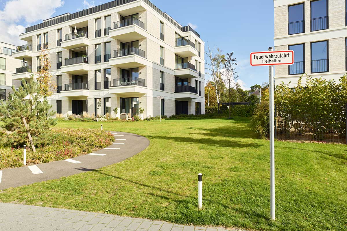 TTE® Feuerwehrzufahrten Wohnquartier Fünf Morgen Berlin TTE® Feuerwehrzufahrten Wohnquartier Fünf Morgen Berlin