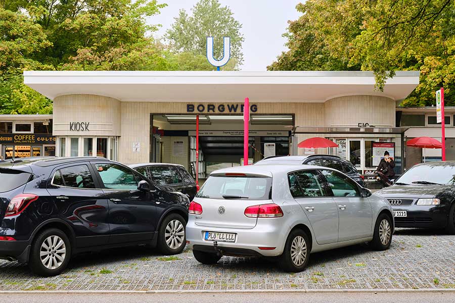Parkplatz Borgweg, Hamburg Parkplatz Borgweg, Hamburg