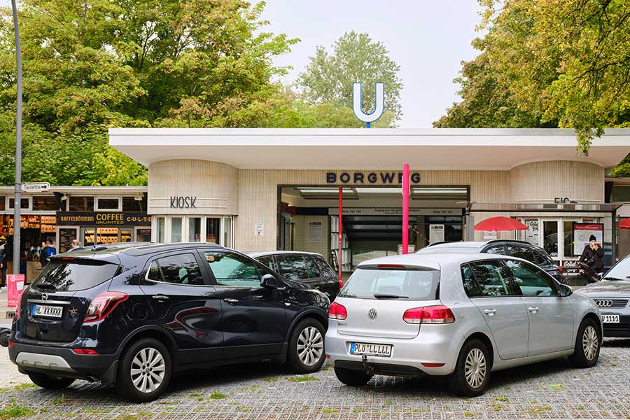 TTE® Parkplatz mit Splittverfüllung
