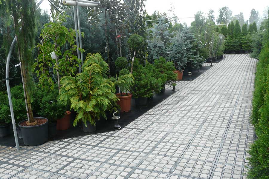 TTE® Wegebefestigung bei der Gartenbaumschule Patzlsperger